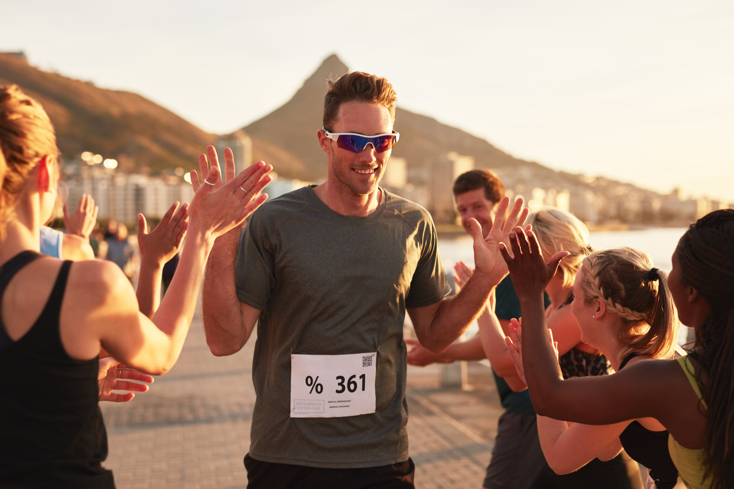 ron ehrlich running clapping people 5 pillars of health