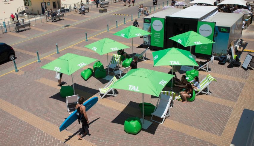 tal green beach umbrellas foldable chairs 3rd year of national skin check tal spotchecker