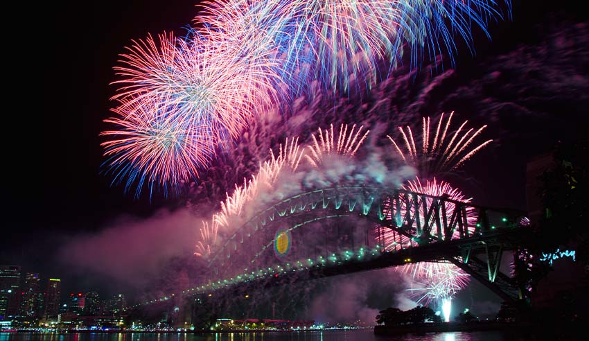 New Years Eve at Sydney